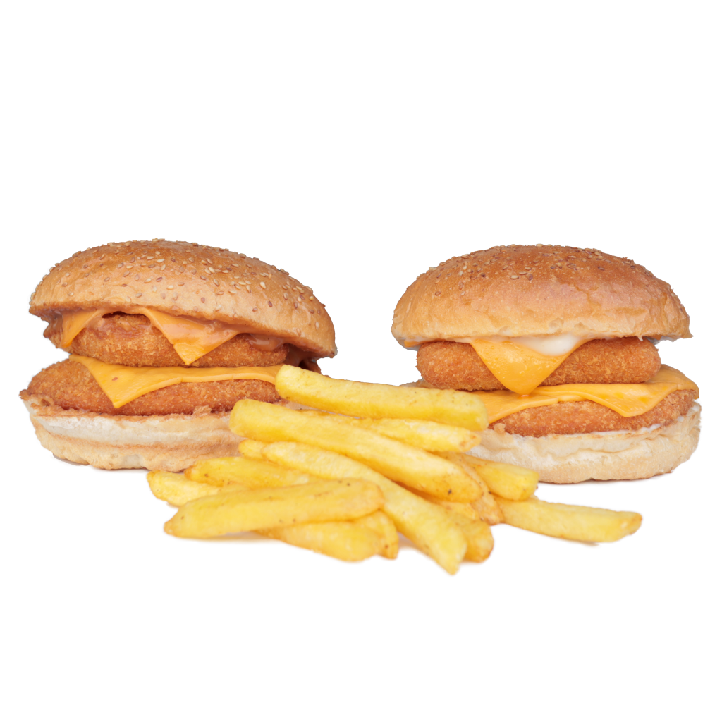 Hector Menü iki kişilik tavuk burger menü