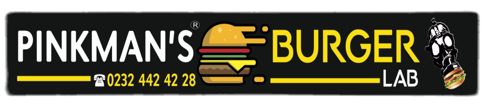 pinkman's burger lab logo